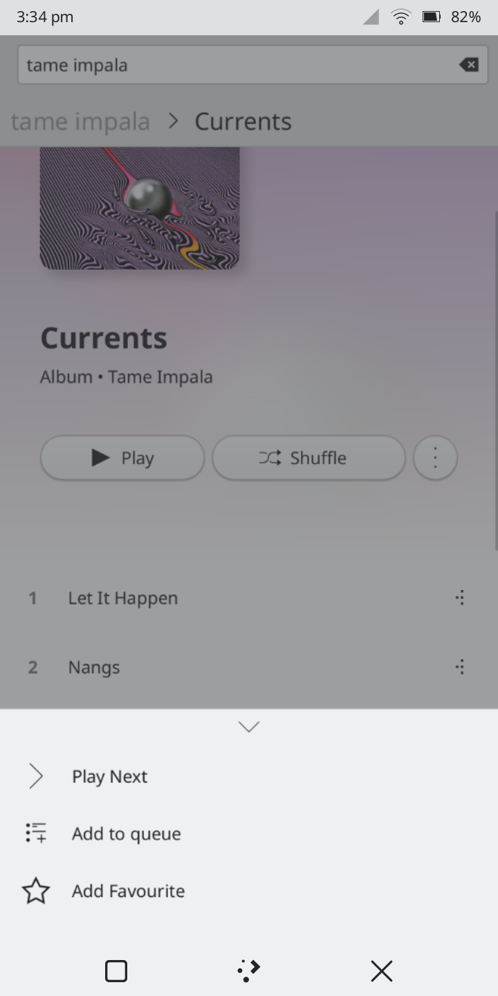 Screenshot of ओडियो-ट्यूब